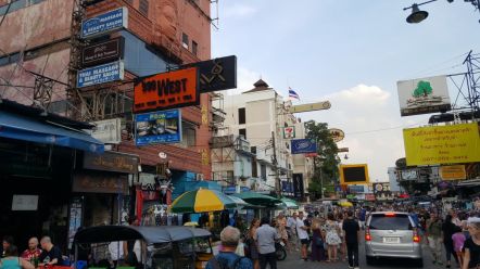 Ulica Khaosan, Bangkok