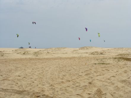 Cudny widok Kiteów.