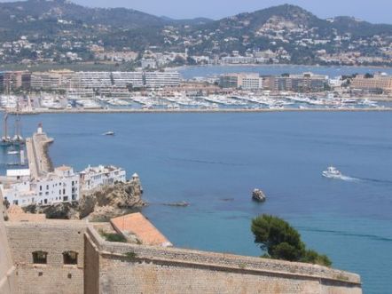 Ibiza,widok z Fortecy- czerwiec 2007
